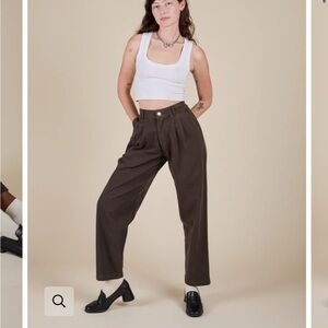 Big Bud Press Heavy Weight Trousers Espresso Brown